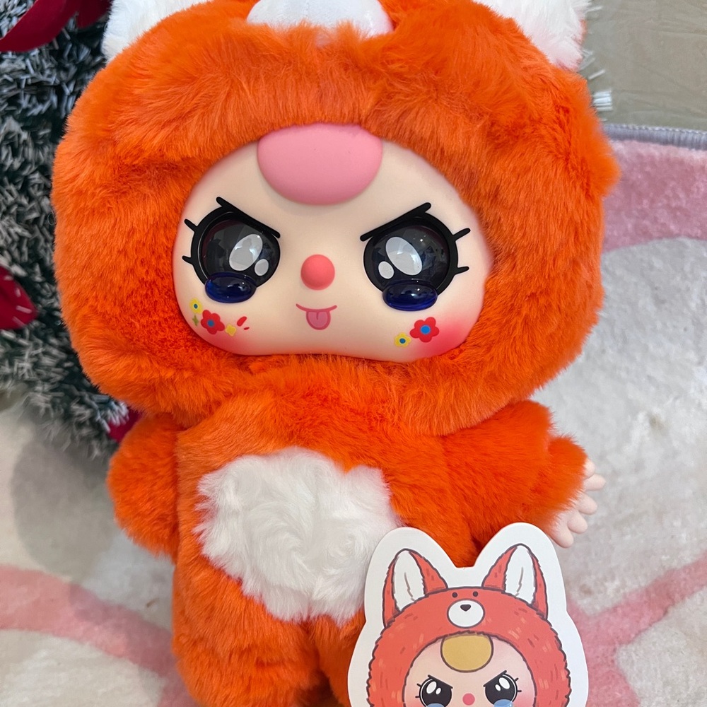 <Authentic> Babythree 400% V1 Cute Pet Party Series - Fox